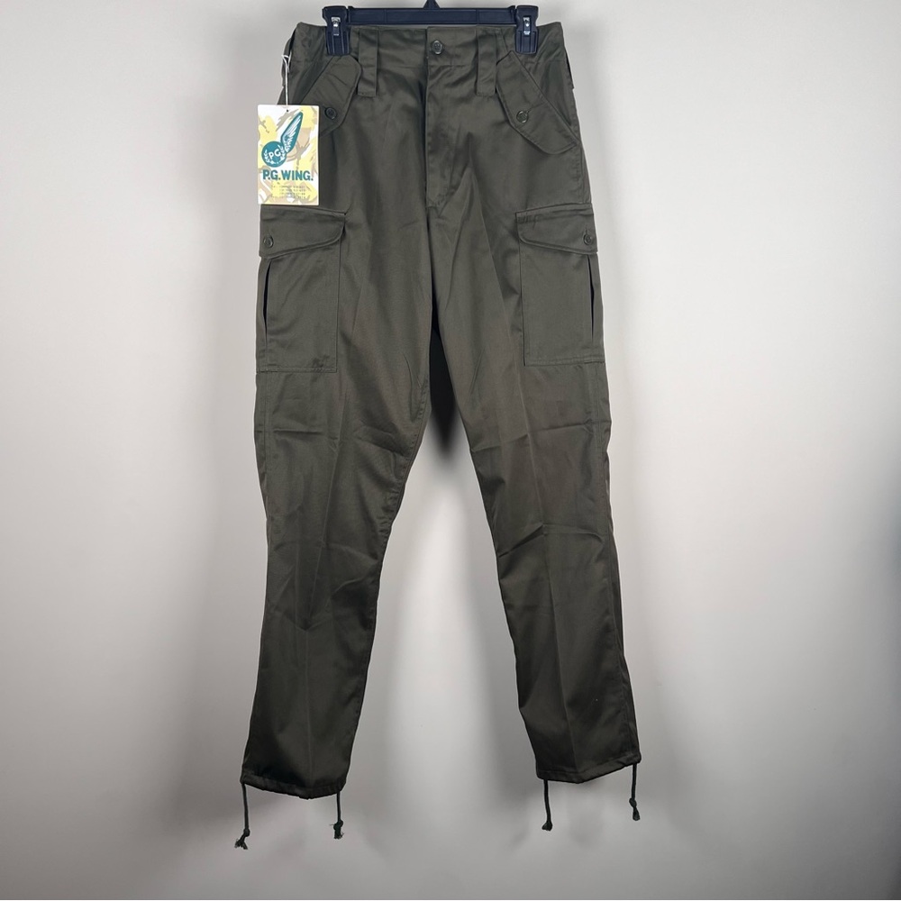 Men's Olive P. G. Wing Essex UK Cargo Pants 32 new with tag
